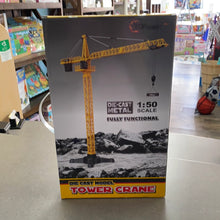 Load image into Gallery viewer, Die cast model tower crane
