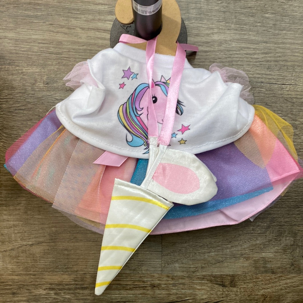 Unicorn outfit for 16” bear