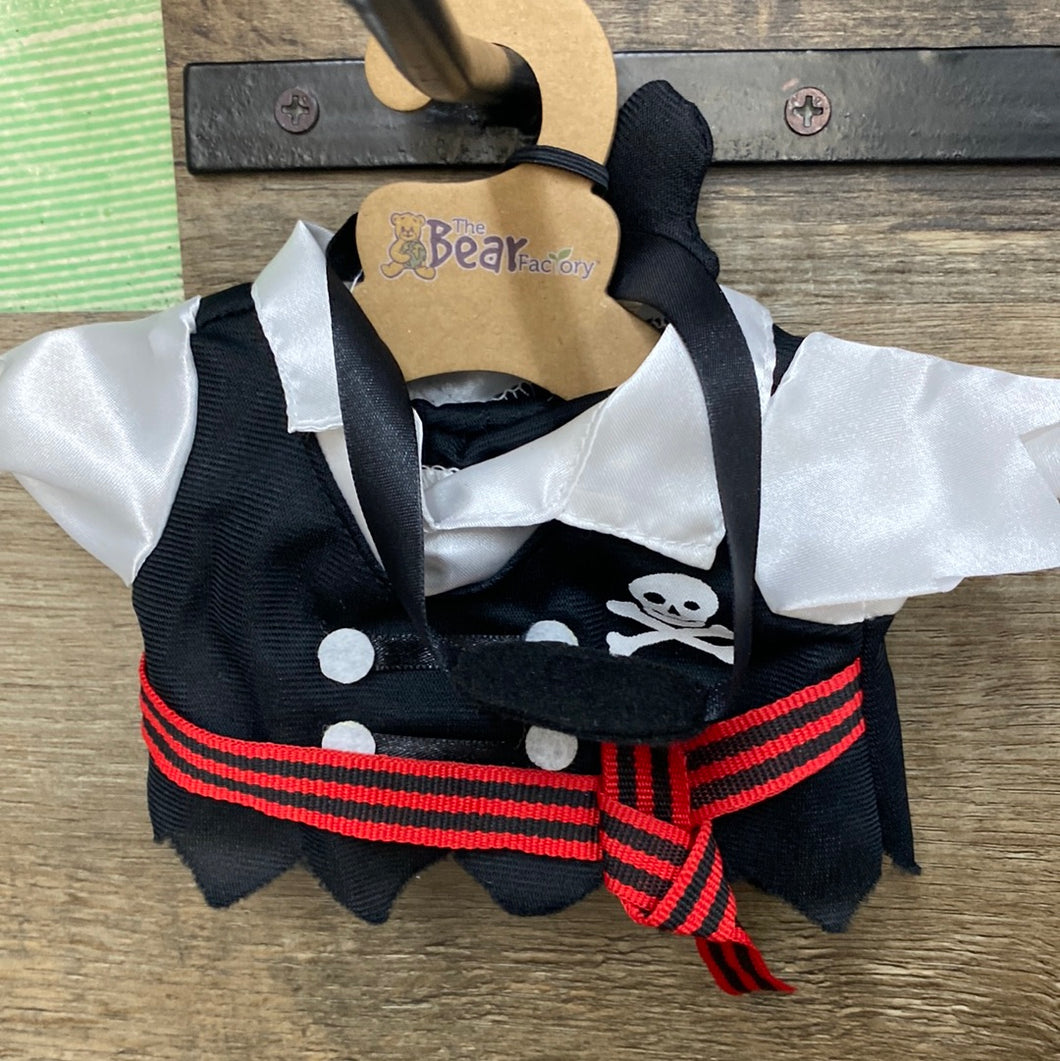 Pirate outfit for 8” bear