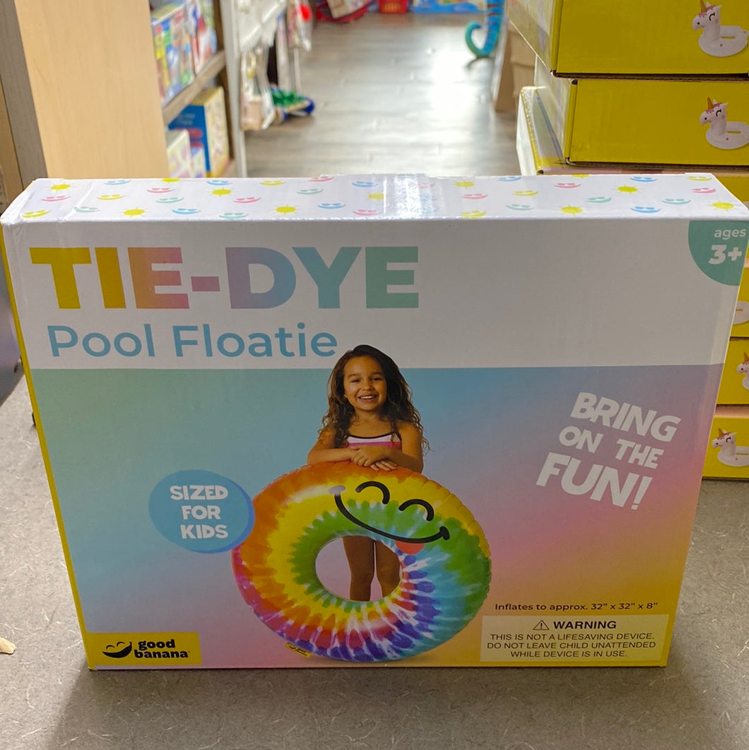 Tie-Dye pool floatie